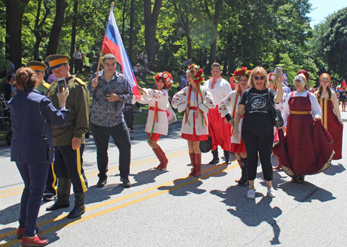 Russian Cultural Garden in 2019 One World day Parade of Flags